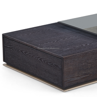 Meubles de Salon, Bois, Multifonctionnel, Marbre, Collection Moderne Minimaliste Italienne, Table Basse