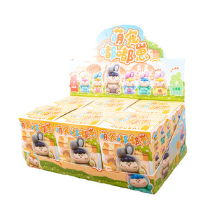 Yu Mo Craft - Juego de 6 Figuras de Resina Coleccionables Dudu Baby Flocked en Caja Sorpresa, Regalo para Niños - Product Image 5