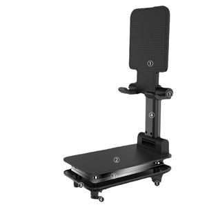 T1 Portable Foldable Phone <b>Stand</b> Tower <b>Desktop</b> Adjustable Multi Angle Smartphones Plastic Material - Product Image 2