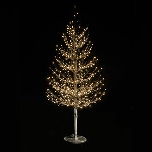 SAPIN DE NOËL ÉCLAIRÉ 690 LEDS BLANC CHAUD H. 120CM AVEC ADAPTATEUR - Product Image 1