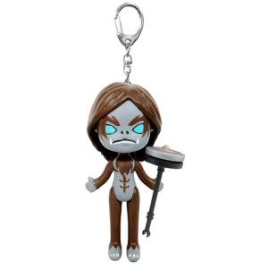 Supernatural Gorilla Light Llavero Ecológico Durable No tóxico Dibujos animados Plástico Bulk Art Display Llavero - Product Image 1