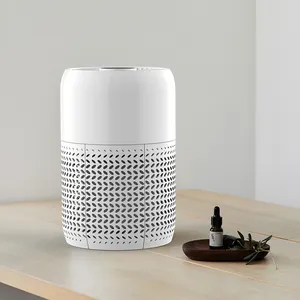 China Wholesale Price Portable Air Purifier with Hepa Filter Household Room Desktop Unit Electric and Manual Power Source