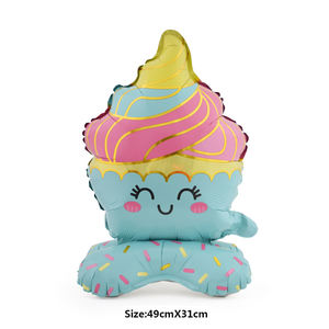 Venta al por mayor verano diseño lindo postre aluminio molde globo dibujos animados caramelo helado globo cumpleaños fiesta deciretion <span class=keywords><strong>globos</strong></span> - Product Image 5