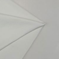 Tela de Seda de Hielo Elástica Acanalada, Cómoda para el Verano, Tejido de Punto Acanalado de Poliéster, Transpirable, Elástico, Suave al Tacto, Ropa Deportiva para Niñas