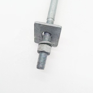 Prix d'usine, boulon à tête bombée simple en <span class=keywords><strong>acier</strong></span> au carbone galvanisé à chaud, boulon à tête bombée double - Product Image 5
