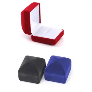 Wholesale Custom Logo Luxury Gift Jewellery Packaging Box Velvet Wedding Ring Led Light Jewelry Box