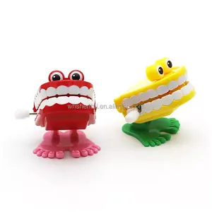 Стоматологические игрушки для детей, заводная прыгающая игрушка, пластиковая модель зубов, заводные зубы, игрушки
