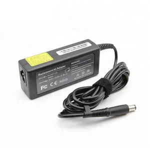 Chargeur à broches jaunes 65w 19.5v 3.33a adaptateur pour ordinateur portable pour chargeur d'ordinateur portable Hp