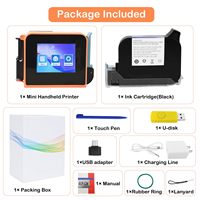 Infaste Portable T1 Mini Imprimante À Jet D'encre De Poche Légère Avec Cartouche D'encre À Séchage Rapide À Solvant Pour Logo De Date
