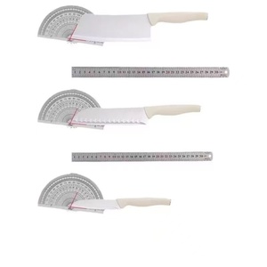 现代式 5 件套不锈钢厨房刀具套装，带储物桶，厨房烹饪用具刀具套装 - Product Image 5