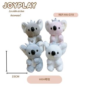 Peluche Koala Anime Super Morbido in Cotone Organico e Poliestere Personalizzabile ODM Altezza 12cm Imbottitura in Cotone PP Funzione Comfort - Product Image 1
