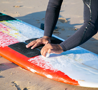Cire de surf en vrac Underice pour équipes de voyage, formule eau chaude tropicale, haute friction, imperméable, durable, unisexe