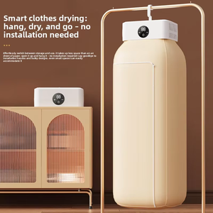 Séchoir à <span class=keywords><strong>linge</strong></span> électrique portable et pliable pour la maison, séchage rapide avec minuterie, élimination des acariens, désodorisation et désinfection des vêtements - Product Image 4
