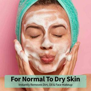 Aloe Vera acido salicilico biologico vegano crema alle erbe <span class=keywords><strong>detergente</strong></span> per il <span class=keywords><strong>viso</strong></span> lenitivo sbiancante per la pulizia profonda - Product Image 5