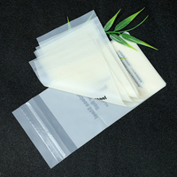 Sac biodégradable personnalisé biodégradable fécule de maïs PLA sac d'étanchéité auto-adhésif pour sac d'emballage électronique