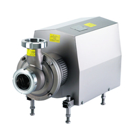 Pompe sanitaire auto-amorçante en acier inoxydable pour le transfert de bière, de vin et d'eau à faible viscosité, pompe auto-aspirante ZH-Z, OEM, pression 2 bars, 1