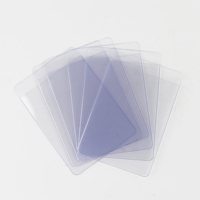 Offre Spéciale – Étui de Protection Transparent en PVC Durable avec Fermeture Éclair pour Cartes de Visite et Cartes de Jeu de Collection