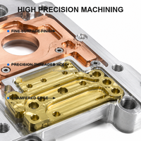 Pièces électroniques sur mesure usinées CNC, aluminium, cuivre, laiton, polissage de précision, faible MOQ, fabricant