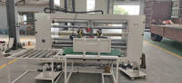 Machine à coudre semi-automatique pour boîtes en carton à double tête Machine d'emballage de boîtes en carton ondulé à double tête