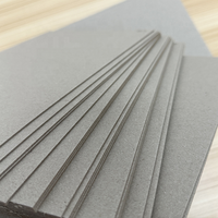 Moisture-Proof Grey Cardboard Sheets 1000gsm 1mm-2mm Thick for Rigid Box Packaging Duplex Board Paper Gray Board