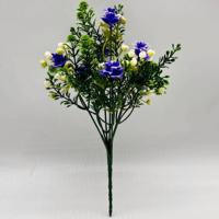 Feuilles de fougère en bambou durables de 35 cm, fleurs artificielles en PE, bouquet écologique, décoration pour mariage, nouvel an chinois, décoration de la maison