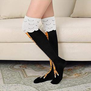XIANGHUI calcetines <span class=keywords><strong>de</strong></span> <span class=keywords><strong>pierna</strong></span> <span class=keywords><strong>de</strong></span> <span class=keywords><strong>pollo</strong></span> Unisex loco divertido Atlético correr fiesta <span class=keywords><strong>disfraz</strong></span> calcetines Cluck <span class=keywords><strong>pierna</strong></span> rodilla Calcetines - Product Image 5