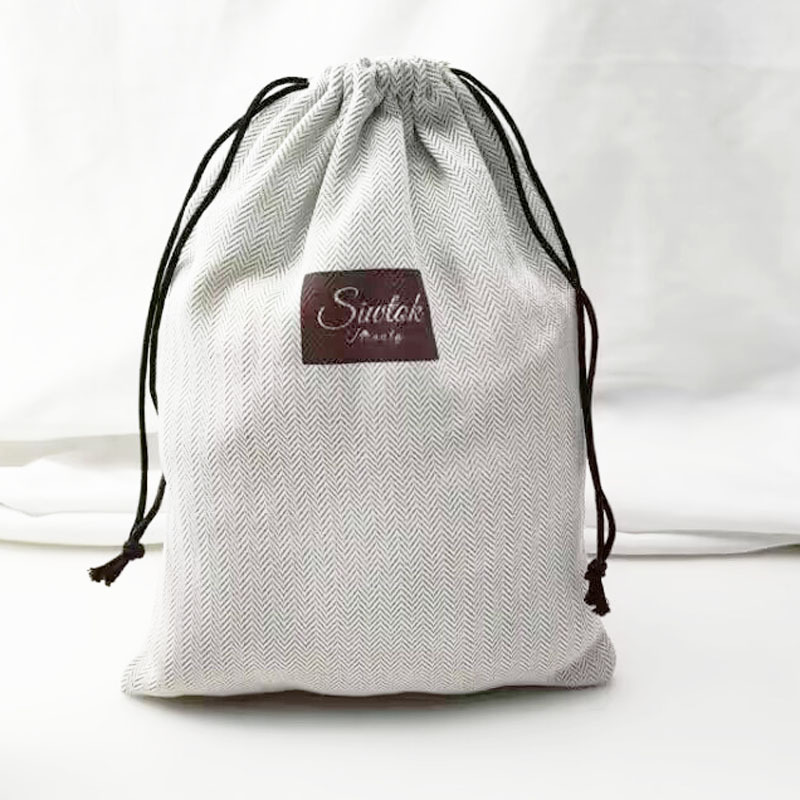 Luxury Cotton Canvas Dust Bag Custom