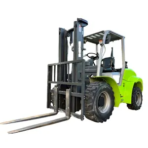 4X4 4X2 Off-road Forklift 2.5 Ton 3 Ton 4 Ton 5 Ton Rough Terrain Diesel Forklift For Sale