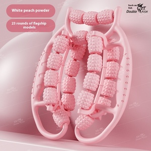 29-Wheel ABS &amp; EVA <strong>Foam</strong> <strong>Rollers</strong> Calf Muscle Relaxation Leg Beauty Device Slimming Leg Ring for Yoga Wheel &amp; Fitness <strong>Use</strong> - Product Image 6