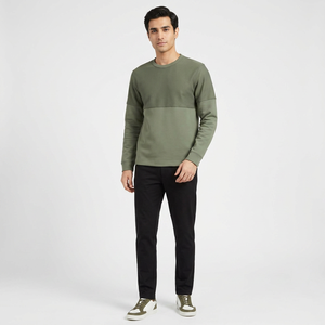 Sudadera de Diseño OEM, Estilo Urbano, Básica, Mezcla de Algodón, Tejido Cómodo y Transpirable, Sudadera Personalizada de Moda para Hombre - Product Image 1