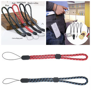 Dragonne réglable anti-perte lanière colorée de main de téléphone portable pour iPhone <span class=keywords><strong>Samsung</strong></span> USB Gadget clé cordon de corde PSP - Product Image 6