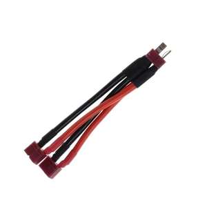 <span class=keywords><strong>Harness</strong></span> Kabel Silikon 14AWG Kustom, Kabel Ekstensi T-Plug Male Amass Deans, <span class=keywords><strong>Harness</strong></span> Kabel Tembaga Berlapis Timah untuk Baterai Lithium RC - Product Image 4