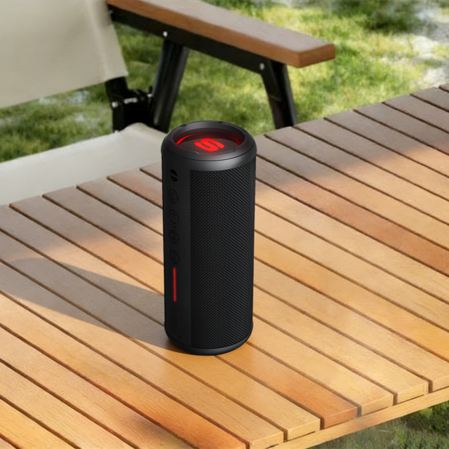 20W Portable Wireless Bluetooth Speaker IPX6 Waterproof Fabric RGB Stereo Audio Loudspeaker Outdoor Party Bass Boombox