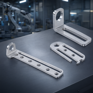 Support de fixation M10 M12 en alliage d'aluminium de qualité industrielle pour robotisation et automatisation - Product Image 2