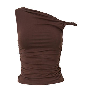 Runwaylove R455 Blanc <span class=keywords><strong>Bree</strong></span> Ruched Twist Top - Product Image 1