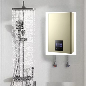 Chauffe-eau instantané portable le <span class=keywords><strong>plus</strong></span> efficace avec commandes tactiles LED électriques et sorties d'eau multipoints - Product Image 1