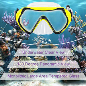 Nuevo Set de Buceo para Niños, Máscara de Buceo Anti-Fugas de PC <span class=keywords><strong>y</strong></span> Silicona con <span class=keywords><strong>Aletas</strong></span> para Jóvenes Nadadores, Venta al Por Mayor Disponible - Product Image 2