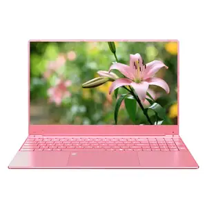 Grosir Laptop Pink 15.6 inci 1920*1080 Intel Celeron J4125 12GB RAM 128GB 256GB 512GB SSD Win 10 Laptop