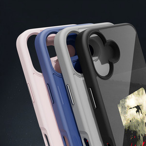 Étui de téléphone NFC E Ink TPU+PC avec écran 16/15/14/13 Pro Max, design holographique de luxe personnalisé anti-chute, 240x416 - Product Image 1