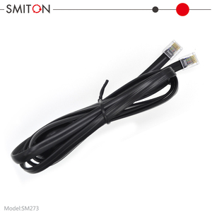 Cordons téléphoniques plats en cuivre RJ12 <span class=keywords><strong>RJ11</strong></span> 6P6C pour intérieur, 5m 10m <span class=keywords><strong>20m</strong></span> - Product Image 6
