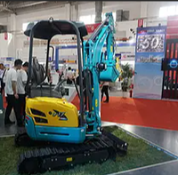 Excavadora de Orugas U17 de 2 Toneladas, Miniexcavadora U17 para Construcción con Buen Precio