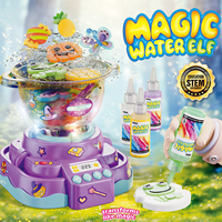 Kit de Jouets Magiques Elfe Aquatique aux Designs Innovants, Jouet de Cuisine d'Imitation, STEM DIY, Aliments et Loisirs Créatifs pour Enfants