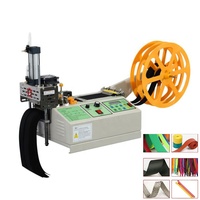 Machine de découpe de ceinture de ruban d'étiquettes électriques d'approvisionnement d'usine 110/220V pour Textiles/vêtements avec économie d'énergie de réception automatique