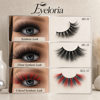 Bandes de cils de qualité 13-15 mm, faux cils, prix de gros, emballage noir et or