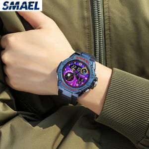 NUEVOS RELOJES DEPORTIVOS SMAEL para HOMBRE 8068 Reloj Electrónico LED Deportivo para Exteriores Resistente al Agua Reloj Digital de Goma para Estudiantes - Product Image 6
