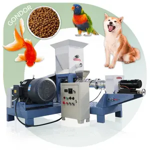 Pellet Twin Screw Extruder Japan Bird Aquatic Float Feed Make Retail Hen Food Machine Chicken and Fish