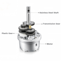 Motor de engranajes rectos FT-37RGM500 de baja velocidad y alto torque para parrilla eléctrica de barbacoa