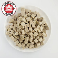 Faible MOQ Friandises pour chiens Friandises pour chats Cubes de poulet lyophilisés Aliments pour animaux de compagnie OEM Marque privée