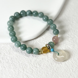 Vente en gros chanceux fait à la main cristal naturel jades cristal pierre perlée bijoux accessoires cristal bracelets pour femmes dames - Product Image 6