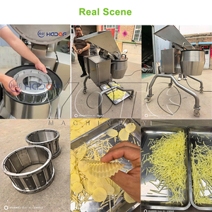 เครื่องตัดผักไฟฟ้าความจุสูง เครื่องหั่นผลไม้และผัก - Product Image 4